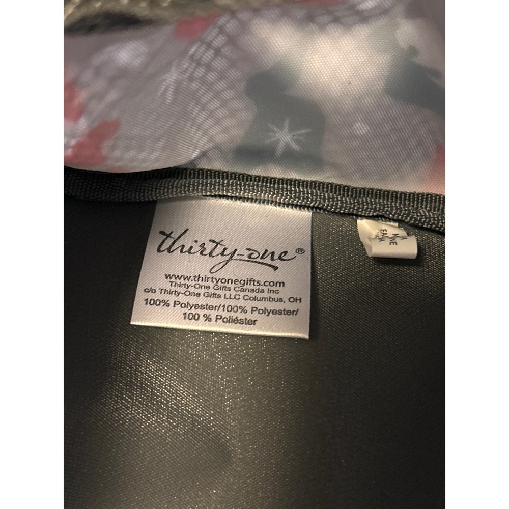 thirty-one Mini Square Utility Tote Christmas Gnome - Picture 6 of 6